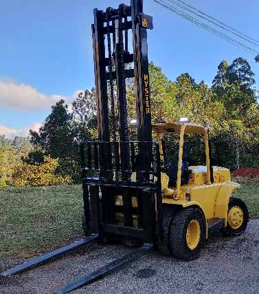 Empilhadeira hyster h 150 j - 7 toneladas