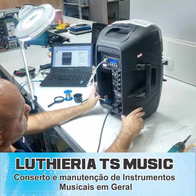 Foto 1 - Manuteno de equipamentos de udios